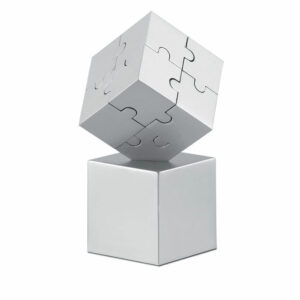 Puzzle 3D metálico y magnético - KUBZLE