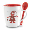 Taza con cuchara 250ml - CLAUS