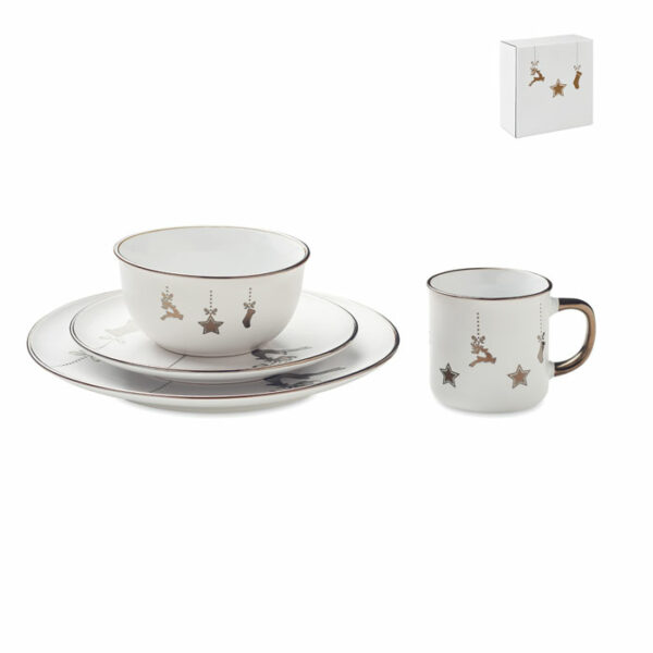 Set  de cerámica de 4 piezas - ERAMIK