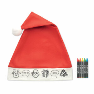 Gorro de Papá Noel para niños - BONO PAINT