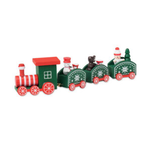 Tren de Navidad de madera - JUNA