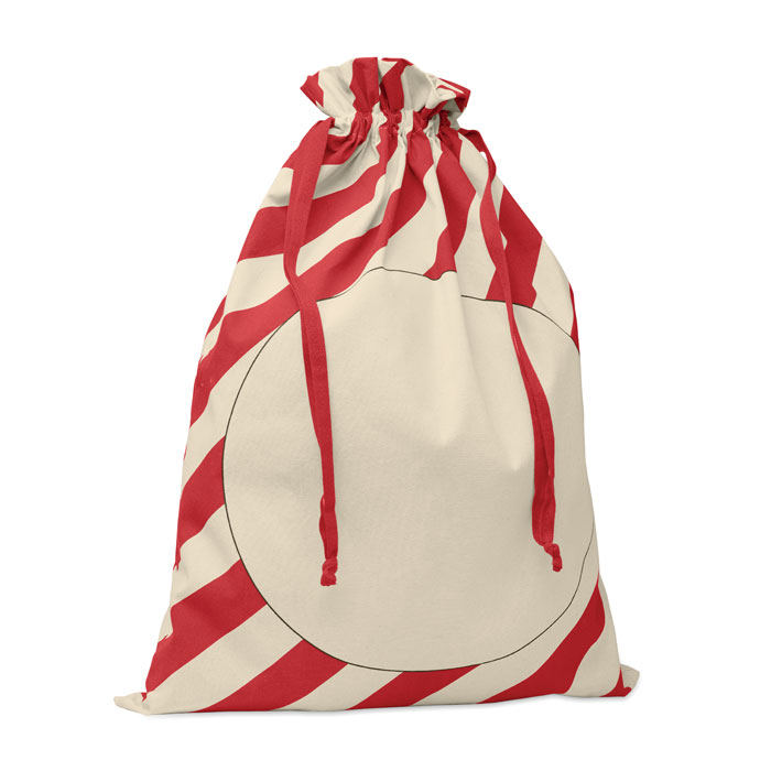 Bolsa grande algodón Papá Noel - LAUKKU