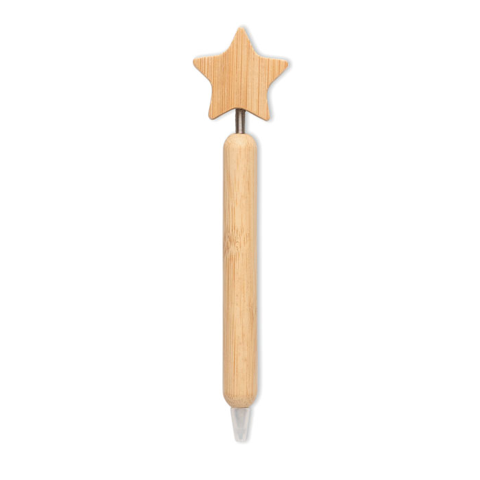 Bolígrafo bambú estrella - STARPEN