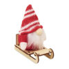 Gnomo en trineo de madera - FROSTY SLEIGH Gnomo en trineo de madera - FROSTY SLEIGH