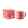 Taza esmaltada Navidad 300 ml - SEASOMEL