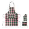 Set cocina algodón a cuadros - SANTAPRON