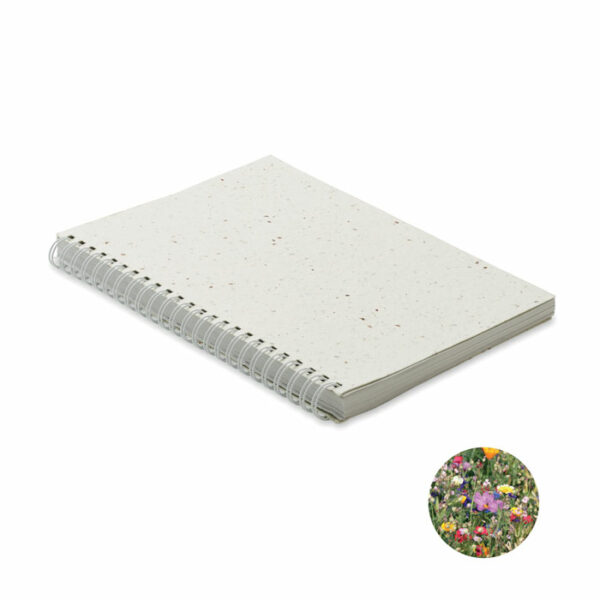 Libreta A5 tapas de semillas - SEED RING