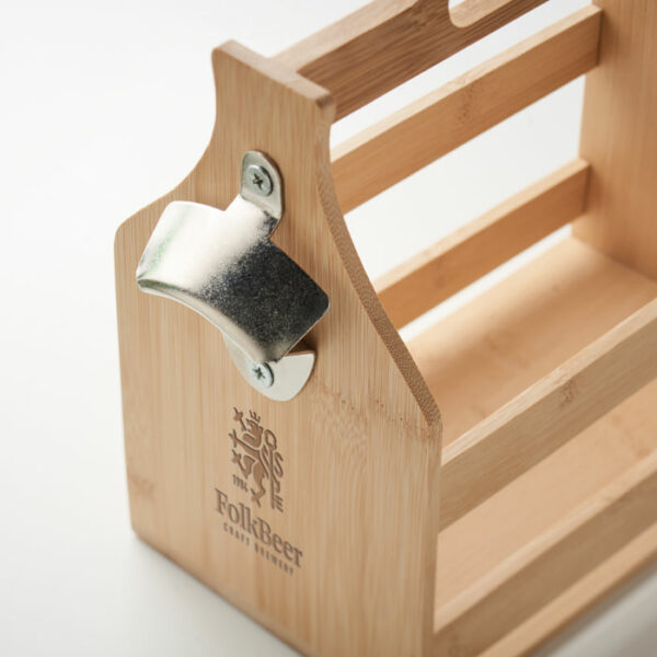 Caja de bambú para 6 cervezas - CABAS