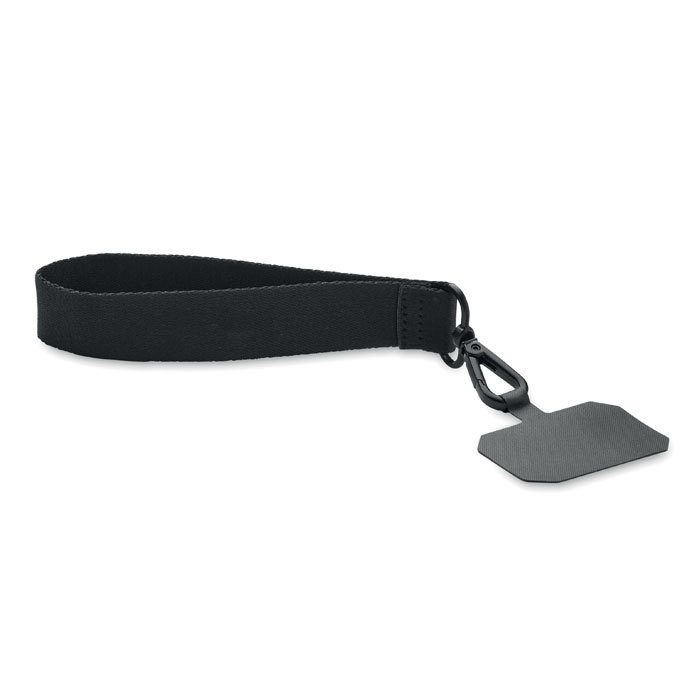 Lanyard teléfono de poliéster - CELESTE