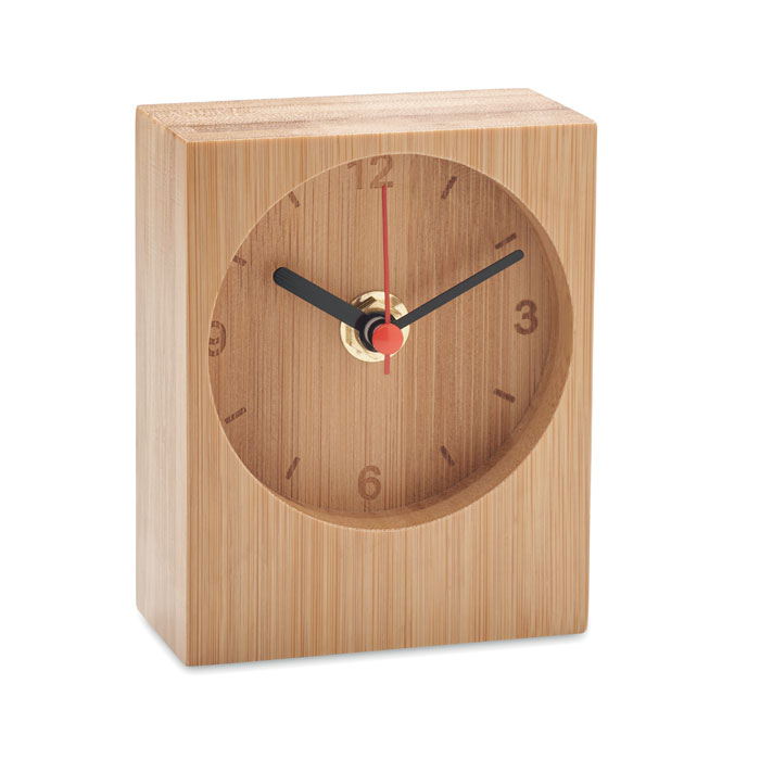 Reloj de sobremesa de bambú - CLAMBU