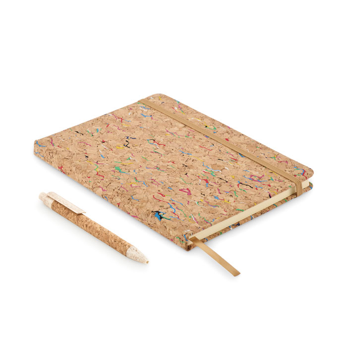 Cuaderno de color corcho A5 - CORNOTA