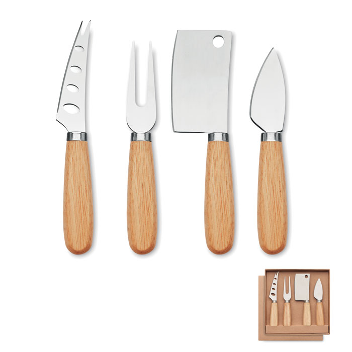 Set de 4 cuchillos para queso - CAMEMBERT