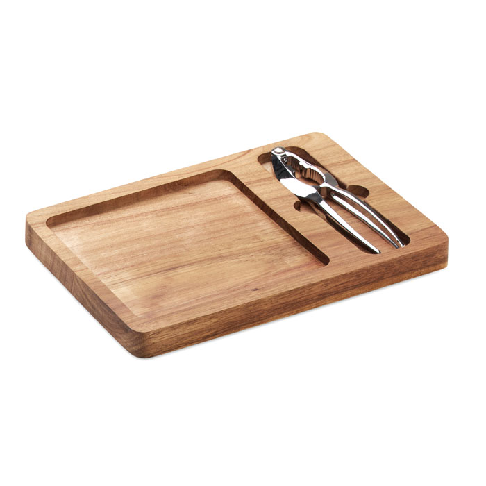 Set cascanueces de acacia - NUTPLATE Set cascanueces de acacia - NUTPLATE