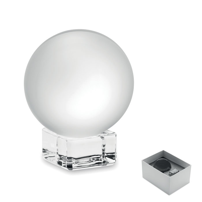 Premio redondo de cristal - GLASSWARD