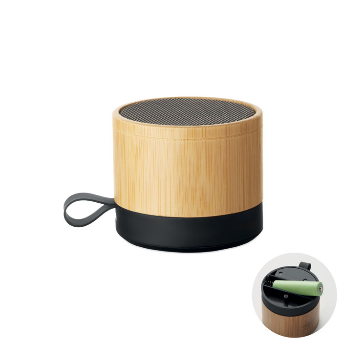 Altavoz inalámbrico 3W - RECAR BAMBOO