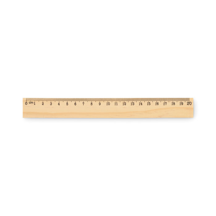 Regla de madera 20 cm - RULER20