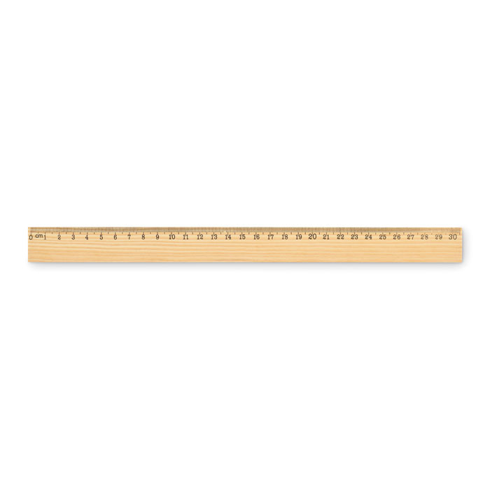 Regla de madera 30 cm - RULER30