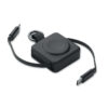 Cable USB-C retráctil de 100 W - SKILFUL Cable USB-C retráctil de 100 W - SKILFUL