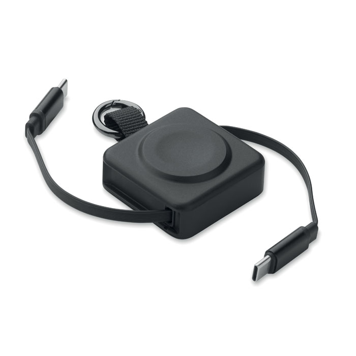 Cable USB-C retráctil de 100 W - SKILFUL Cable USB-C retráctil de 100 W - SKILFUL