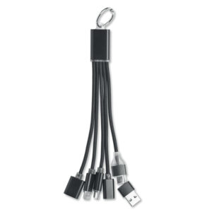 Llavero cable de carga 3 en 1 - HUBLUE