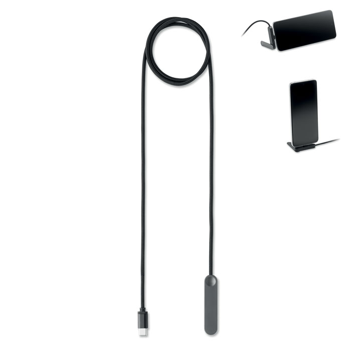 Cable USB-C 60W con soporte - NIFTY Cable USB-C 60W con soporte - NIFTY