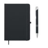 Set libreta A5 PU y boligrafo - ARCOPEN