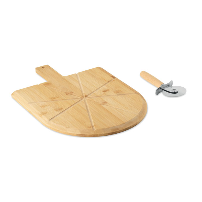 Tabla cortador pizza de bambú - NAPOLITANA