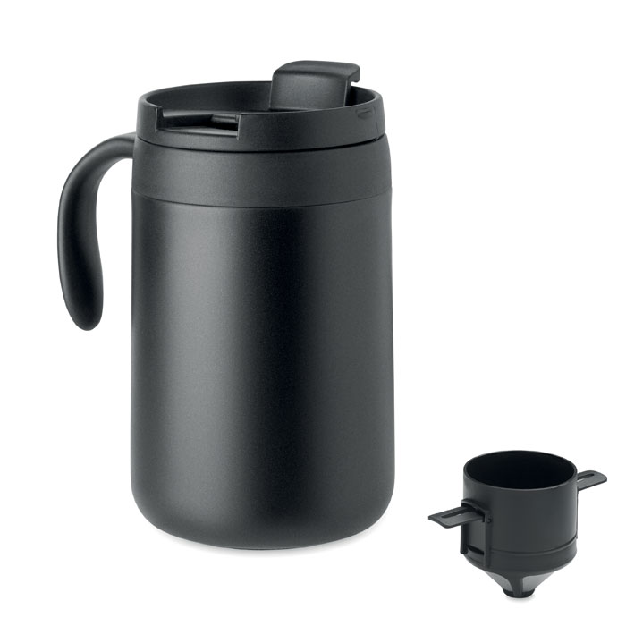 Taza doble pared filtro café - CAFETITO