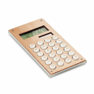 Calculadora bambú de 8 dígitos - CALCUBAM