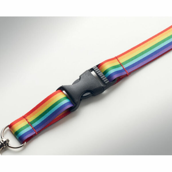 Lanyard RPET rainbow - BOWYARD