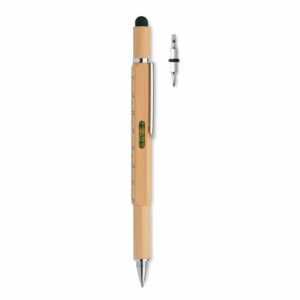 Bolígrafo bambú nivel - TOOLBAM
