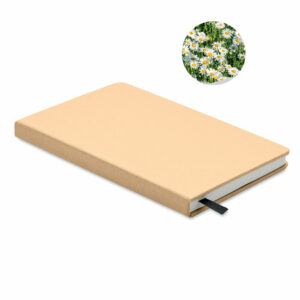Libreta A5 hojas papel recicl. - GROW