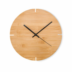 Reloj redondo pared de bambú - ESFERE