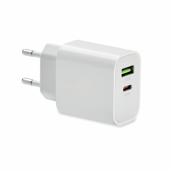 Cargador USB de 18W 2 puertos - PORT