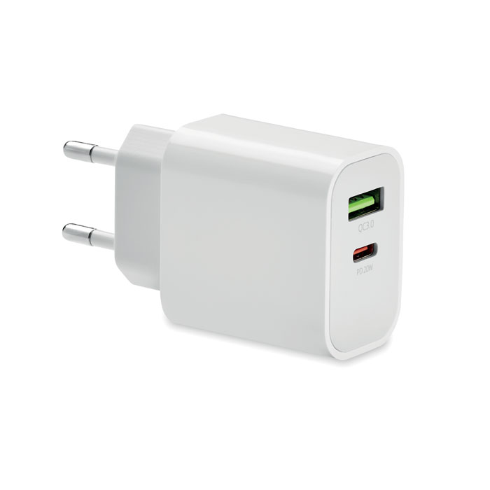 Cargador USB de 18W 2 puertos - PORT