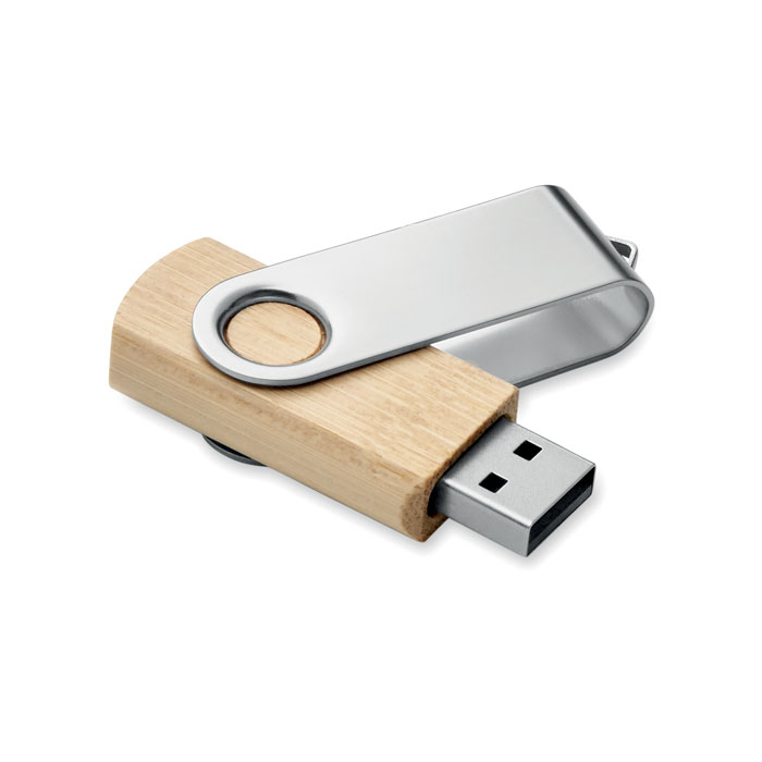 USB de bambú Techmate 16GB MO6898-40 -