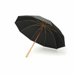 Paraguas RPET/bambú de 23