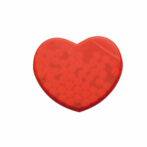 Caja corazón de caramelos - CORAMINT