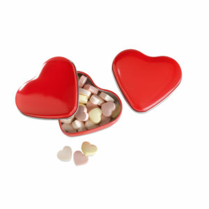 Caja corazón con caramelos - LOVEMINT