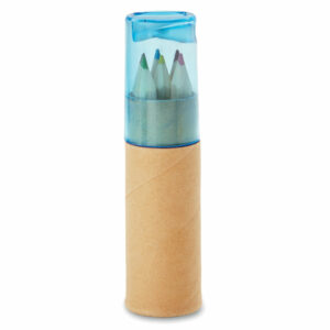 6 lápices de color en tubo - PETIT LAMBUT