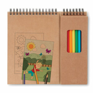 Set de lápices y cuaderno - COLOPAD