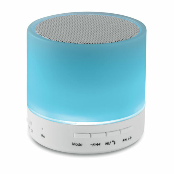 Altavoz circular inalámbrico - ROUND WHITE