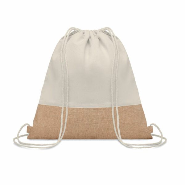 Bolsa cuerdas con yute - INDIA