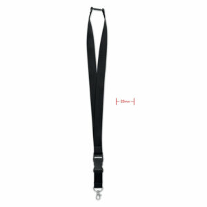 Lanyard 25mm con mosquetón - WIDE LANY