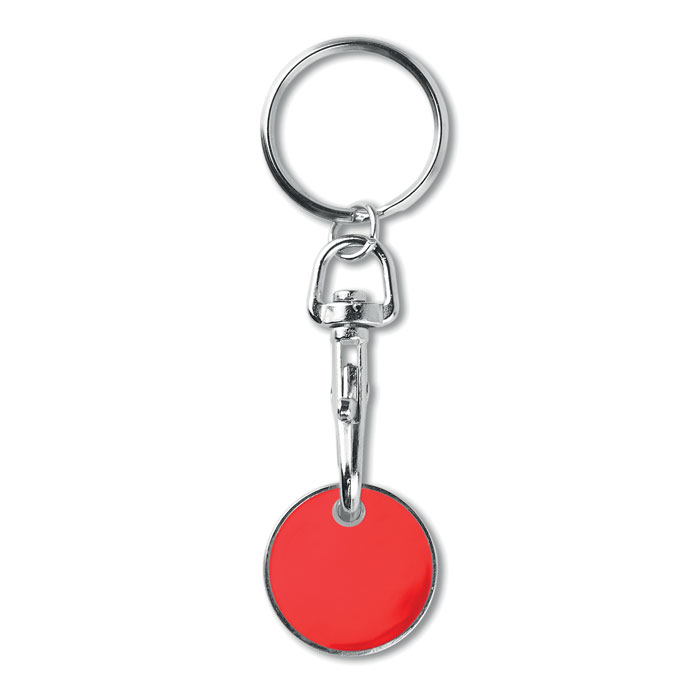 Llavero moneda (EUR) carro - TOKENRING Llavero moneda (EUR) carro - TOKENRING